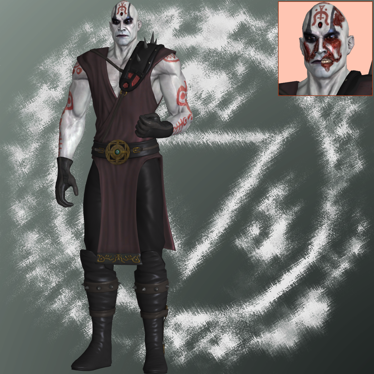 MK2011 Quan Chi (Extra) - XNALara XPS by PharaohIllusion on DeviantArt