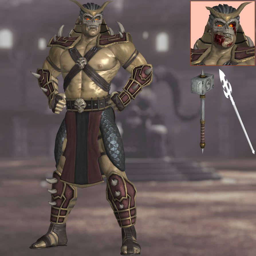 MK2011 Shao Kahn - XNALara XPS by PharaohIllusion on DeviantArt