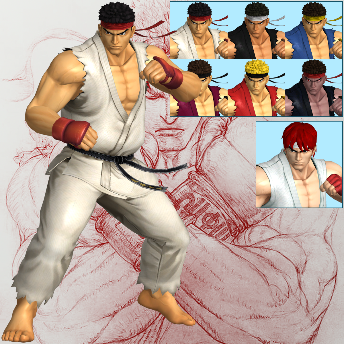 Xnalara Sfv Ryu Alternate