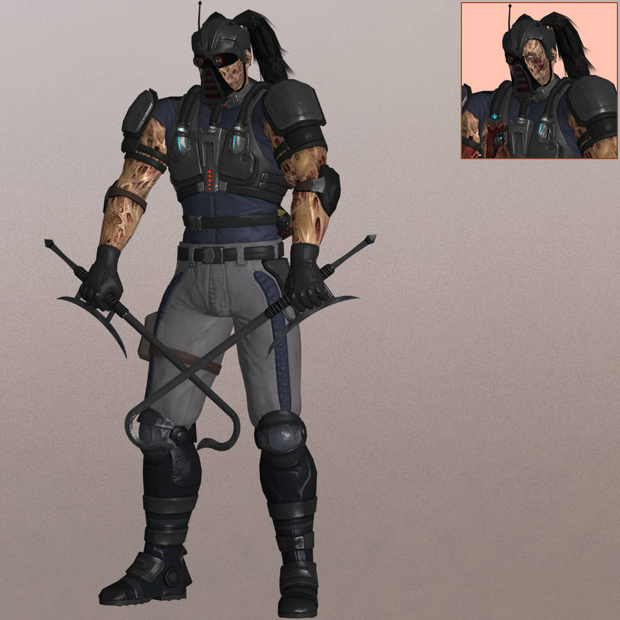MK2011 Kabal (Extra) - XNALara XPS by PharaohIllusion on DeviantArt