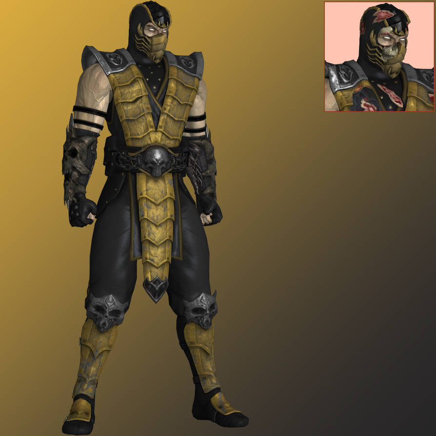 MK2011 Scorpion (Extra) - XNALara XPS by PharaohIllusion on DeviantArt