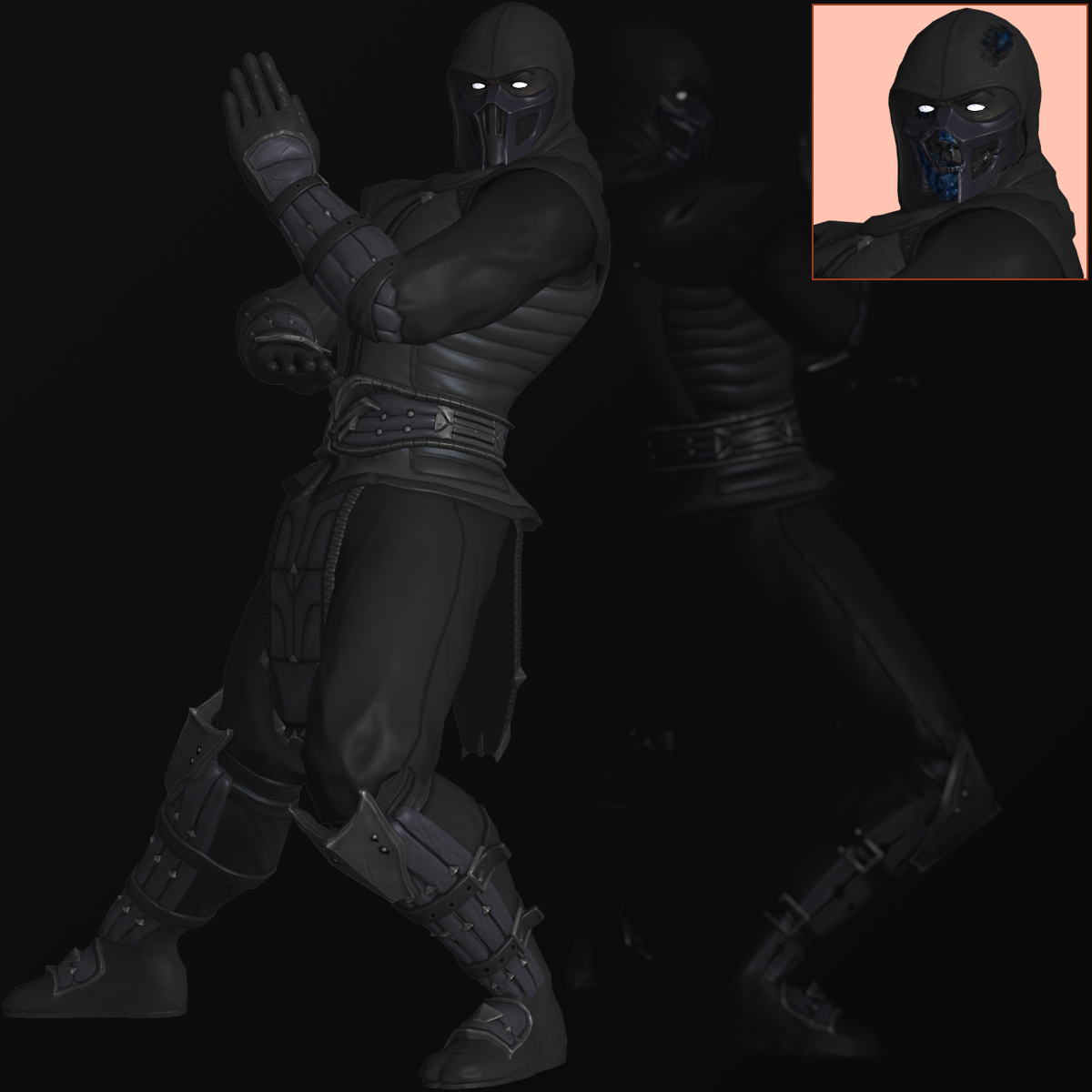 MK2011 Noob (Default) - XNALara XPS by PharaohIllusion on DeviantArt