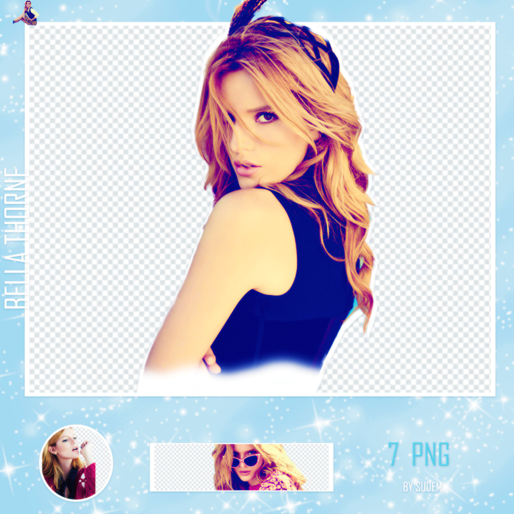 Bella Thorne PNG Pack-BY SUDEM