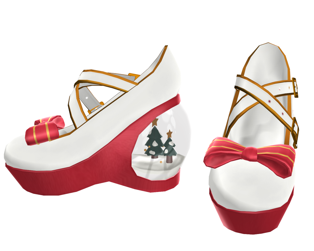 747 Time Princess Christmas Shoes dl by Staralco130313DA on DeviantArt