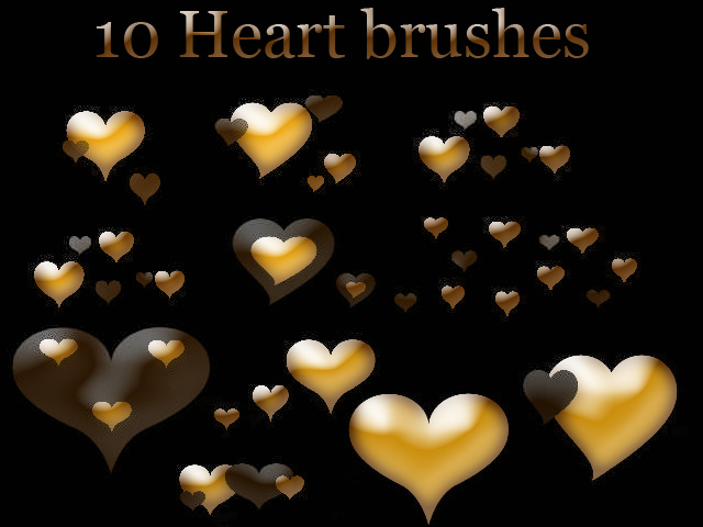 Hearts brushes