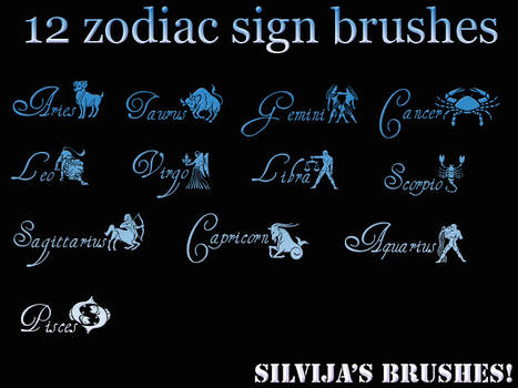 Zodiac brushes