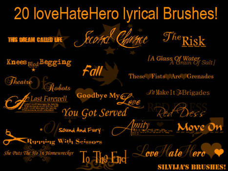 LoveHateHero Brushes