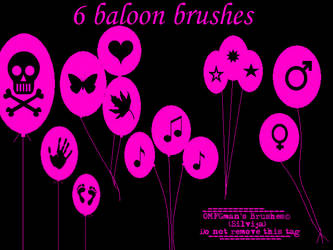 Baloon brushes