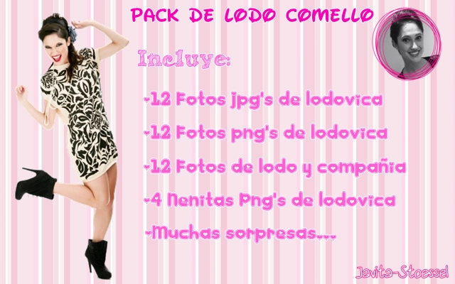 Pack De Lodo Comello By: Javita-Stoessel