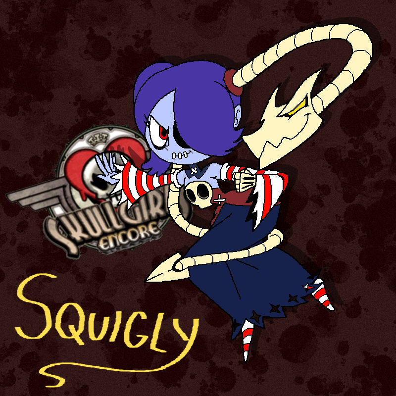 Skullgirls Encore: Squigly! by Montatora-501 on DeviantArt