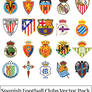 Spanish Football Clubs Logos