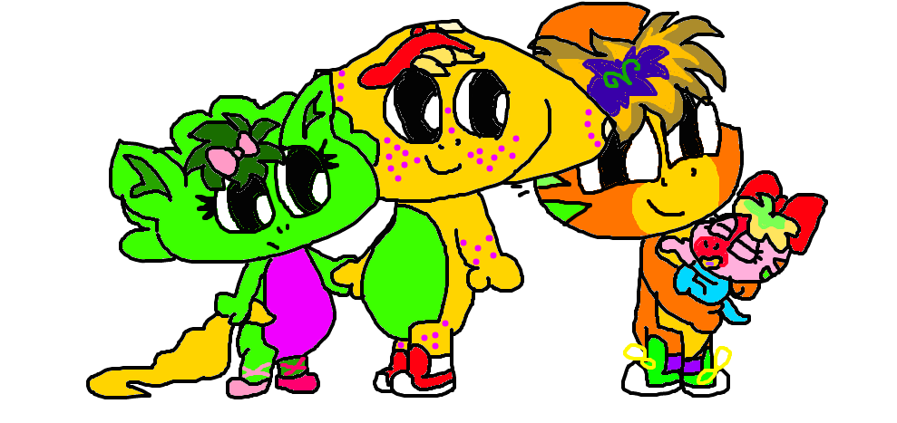 Barney And The Backyard Gang Into The City Cast 1 By Livingonlaughs On Deviantart