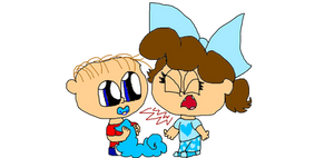 Babies Linus and Lucy