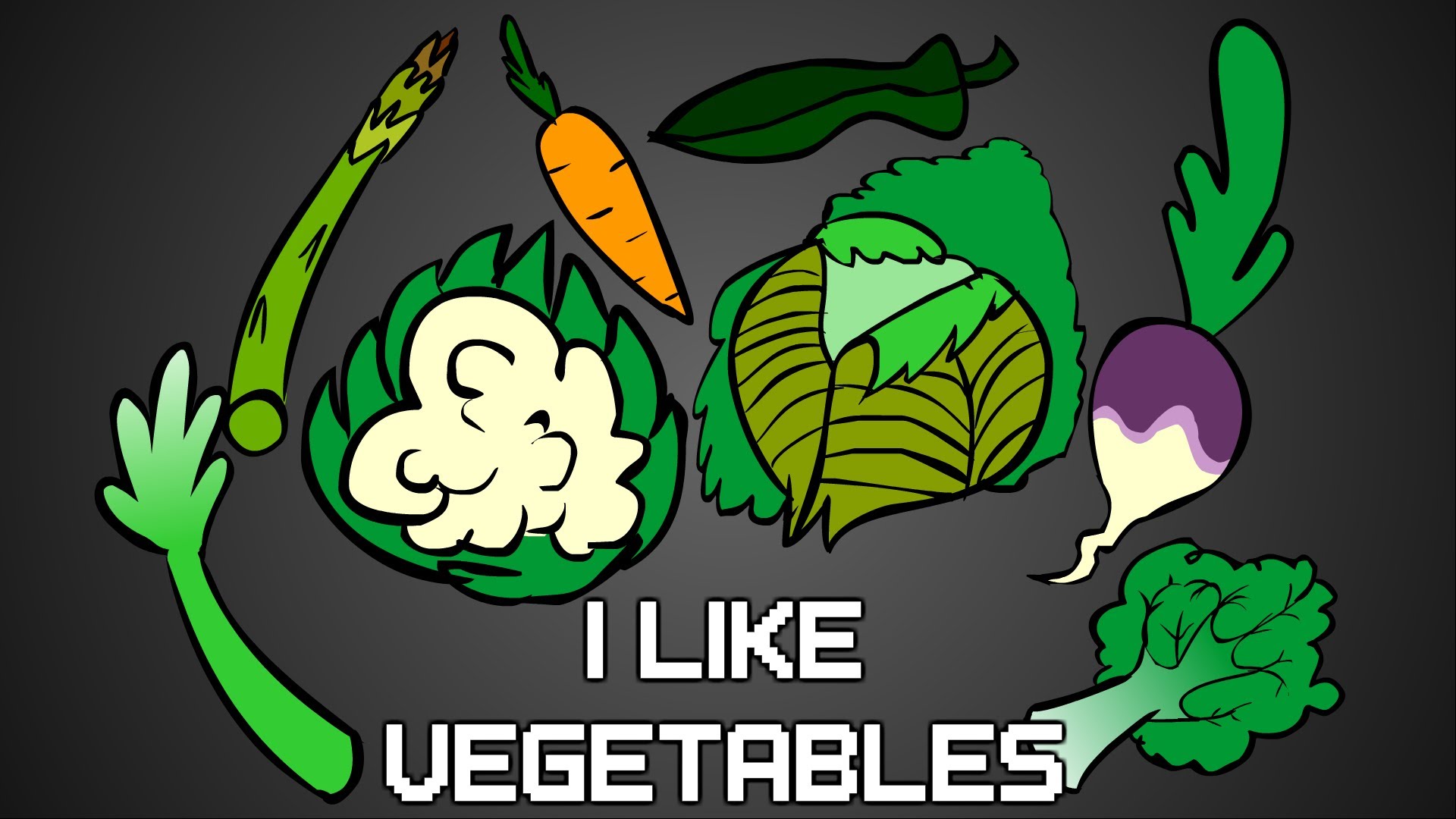 I Like Vegetables (animation)