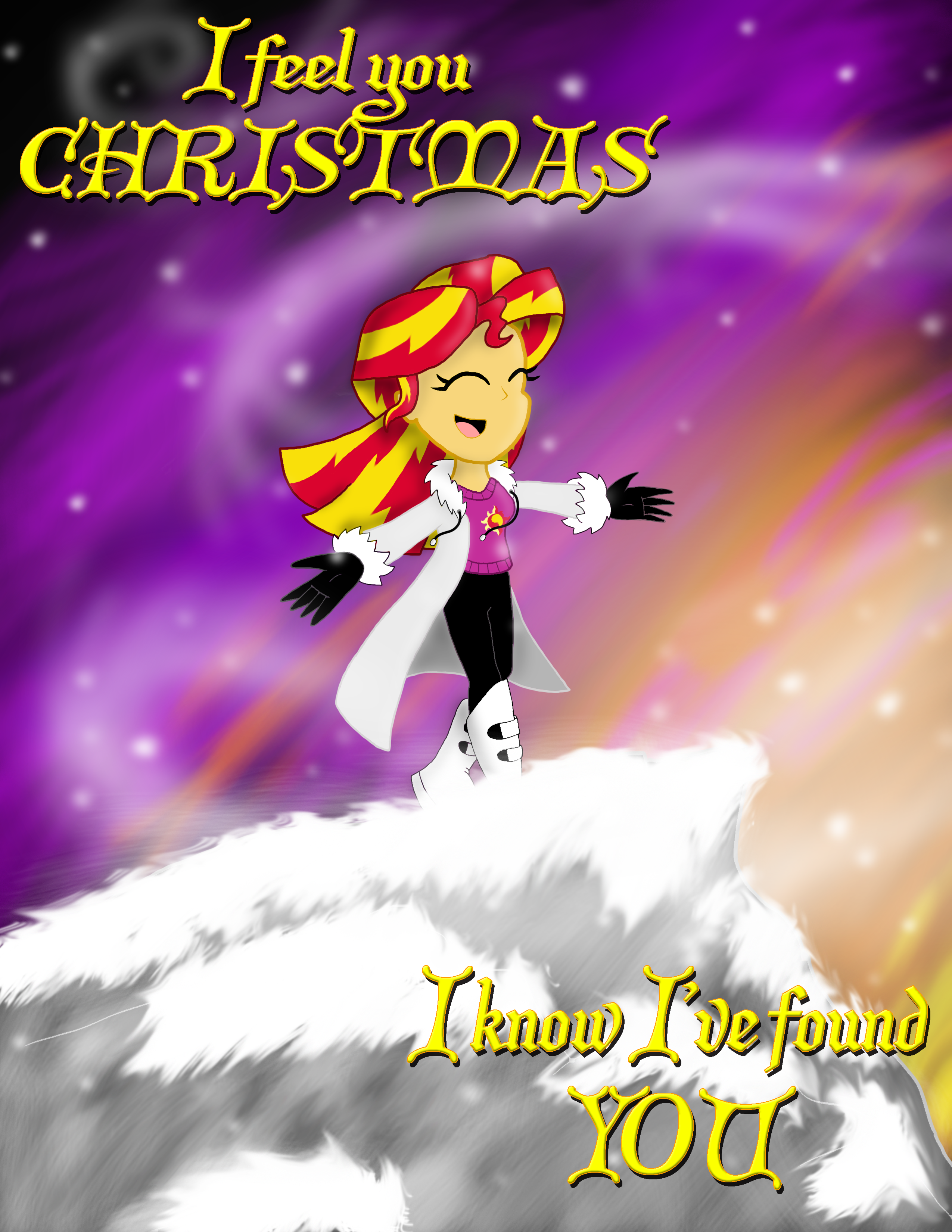 Sunset Shimmer Where are you Christmas