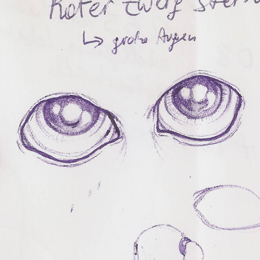 Ballpensketches Big Alien Eyes By Sususketches On Deviantart