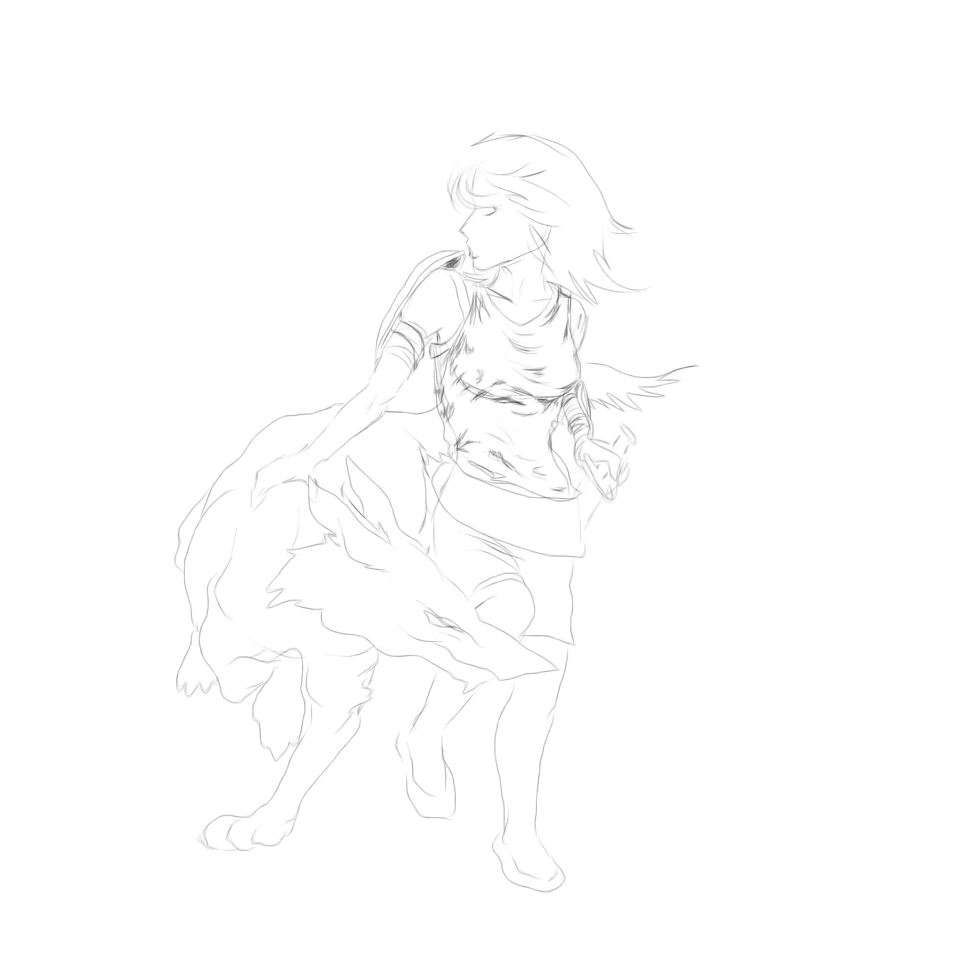 female warrior WIP by SusuSketches on DeviantArt