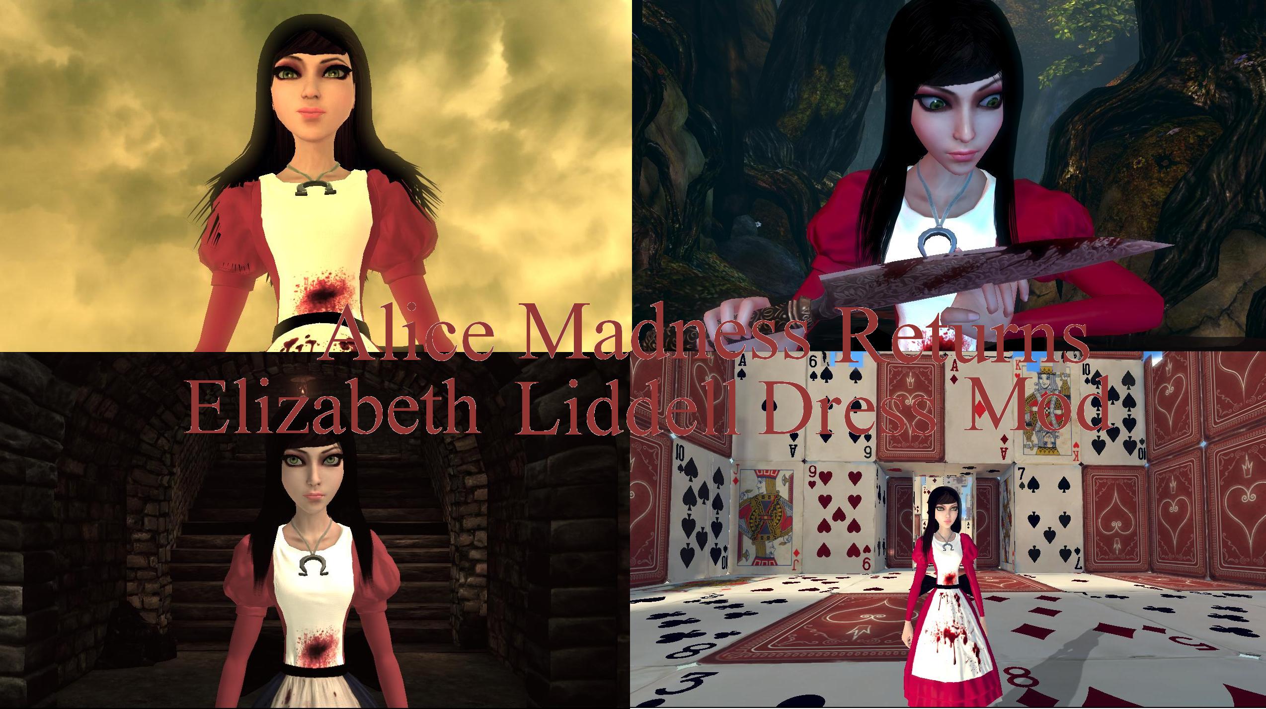 Alice: Madness Returns Elizabeth Liddell Mod by LulzyTeen on. www.deviantar...