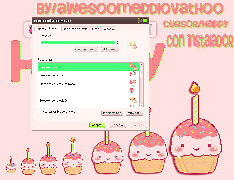 +Cursor Happy BDAY REGALO PARA MARIANA