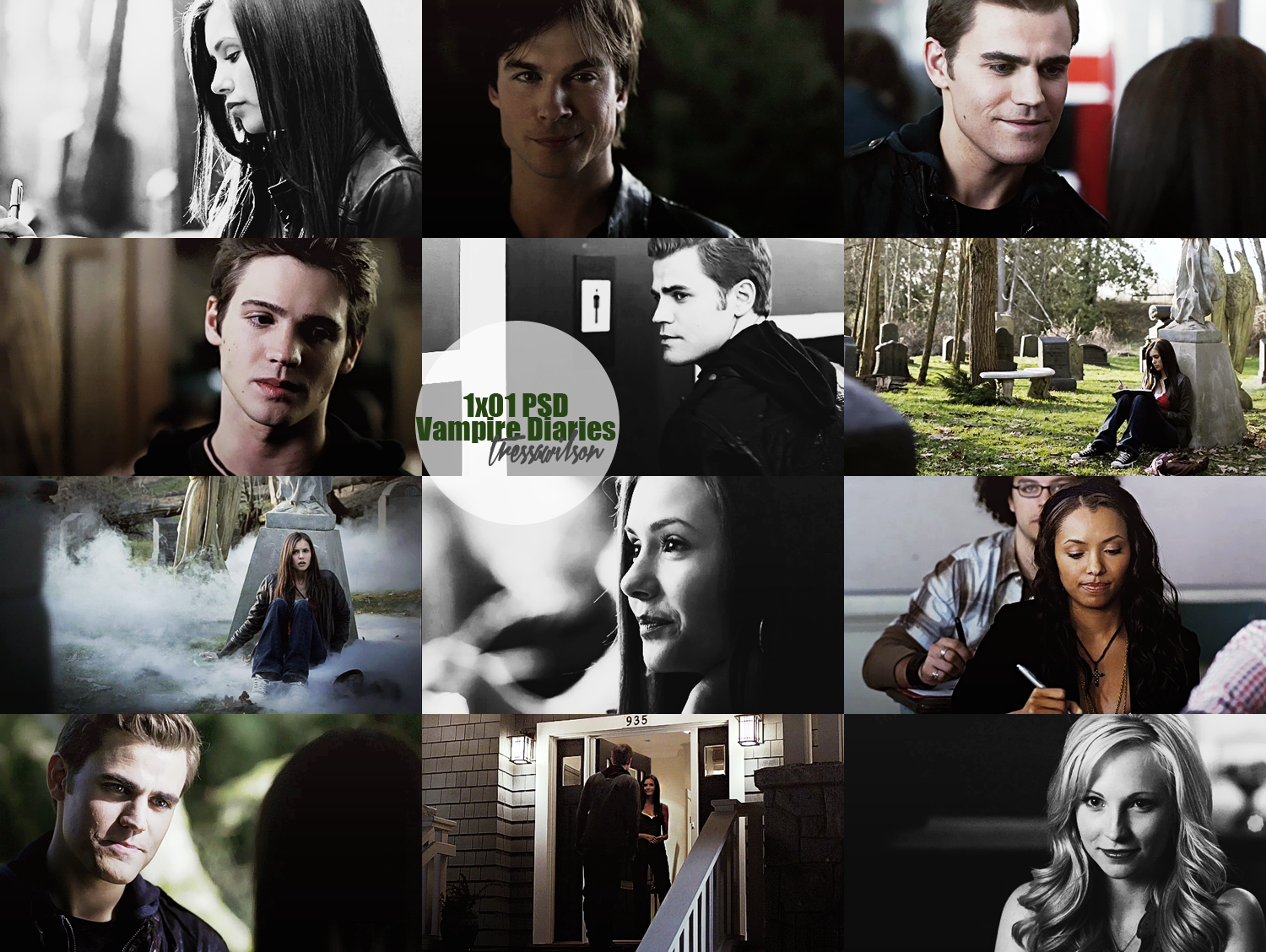 The Vampire Diaries 1x01 PSD by TressaWilson on DeviantArt