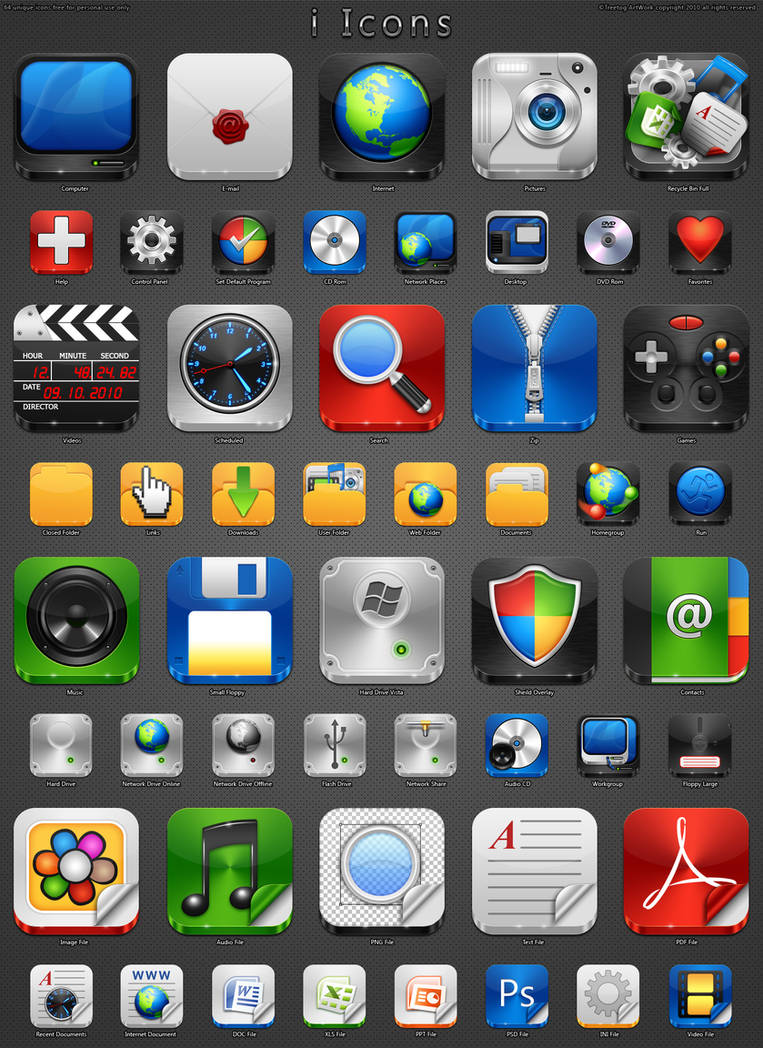 i Icons for Windows by treetog on DeviantArt