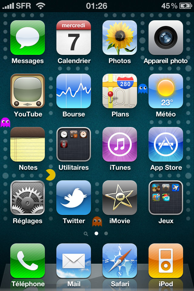 Pacman Iphone 4 Wallpaper By Zetura On Deviantart