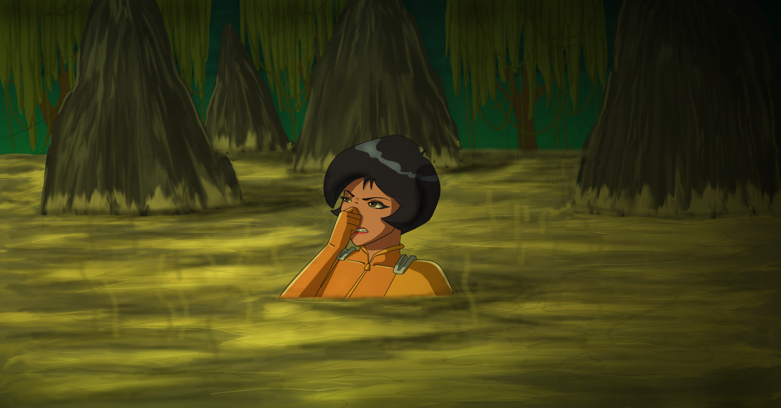 Alex in Smelly swamp by superjay15 on DeviantArt