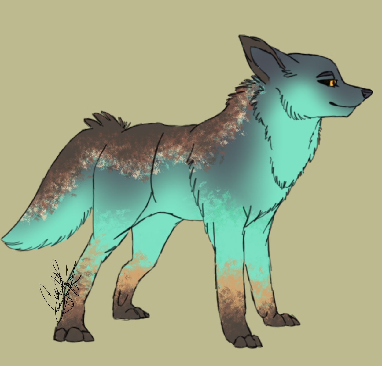 Wolf Adopt (CLOSED) by peachpiepeeps on DeviantArt