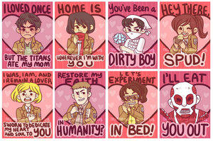 God Damned Pick Up Lines Various Snk X Reader By Ushionamae On Deviantart
