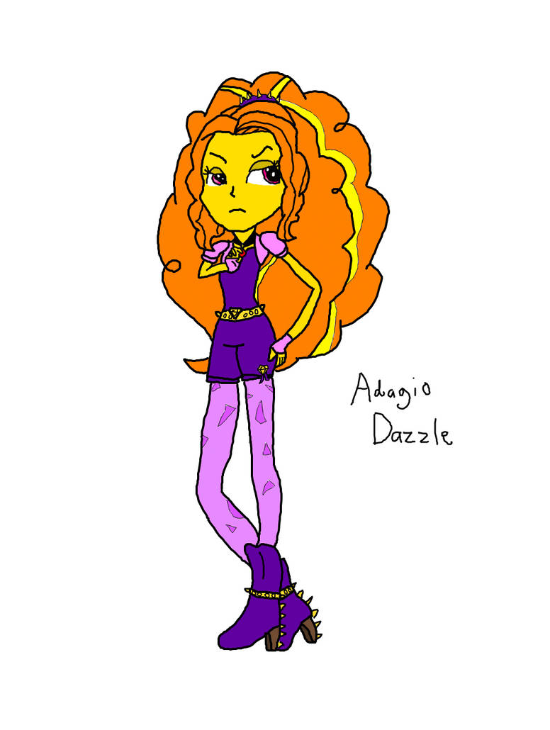 Adagio Dazzle Redraw by Rustypaw on DeviantArt