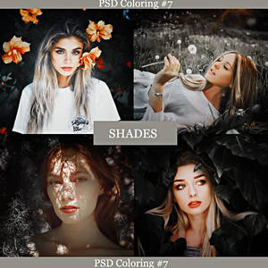 PSD Coloring #7 - Shades