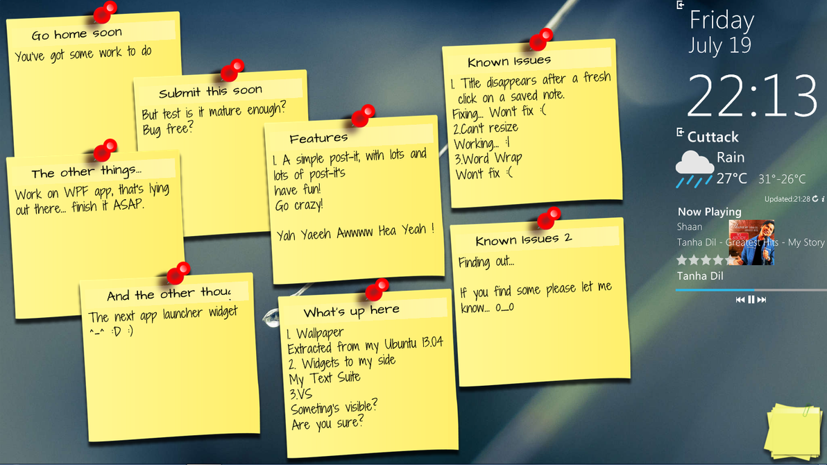 Sticky Notes By Digigamer On DeviantArt Sticky Notes By Digigamer On DeviantArt