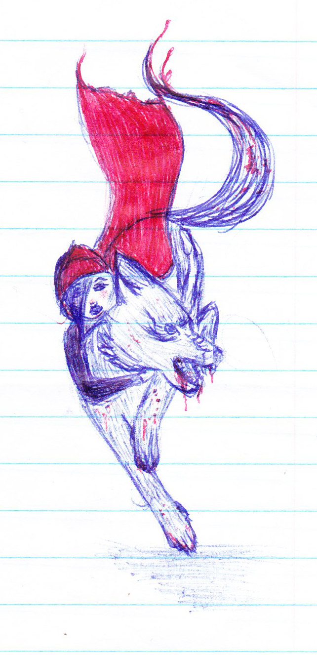 Red and the Wolf by LittleRedWolfie on DeviantArt