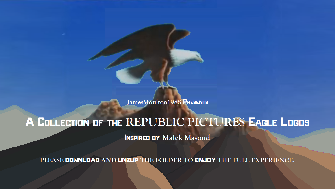 A Collection of Republic Pictures Eagle Logos by JamesMoulton1988 on