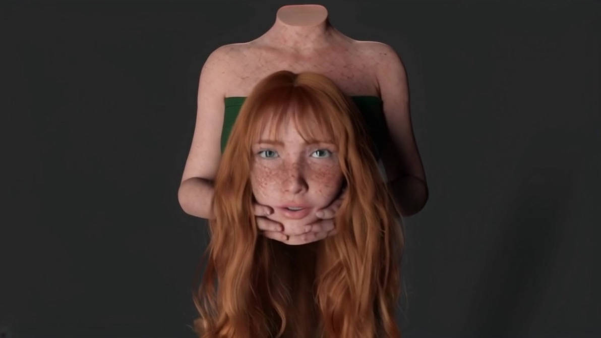 Ginger Head AI Animation by ParallaxProtocol on DeviantArt