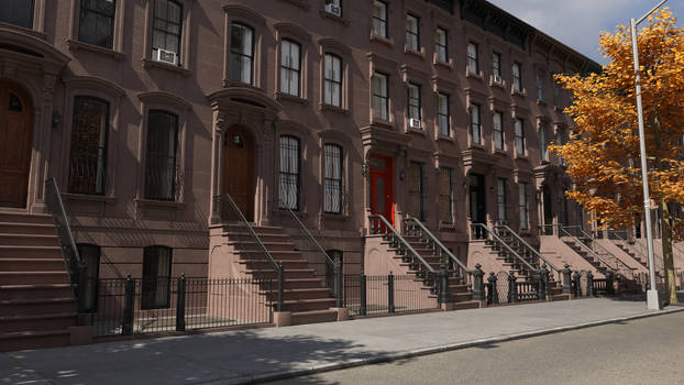 Updated Brownstone Iray Materials