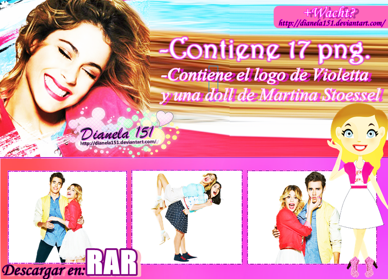 Png de Violetta 3