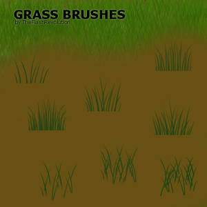 Grass Brushes  PS CS 5.1