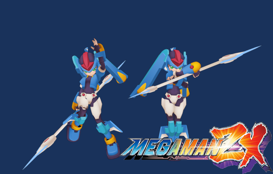 Megaman X Dive megaman zx Vent+Alie Model L by NightKnighttt on