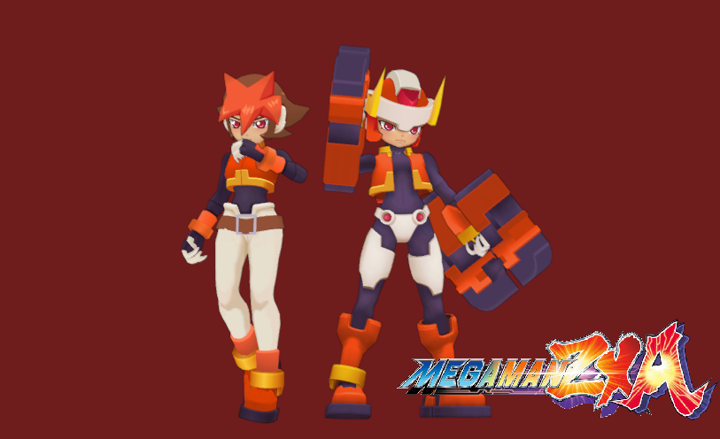 Megaman X Dive (MMZXA) Atlas Model F by NightKnighttt on