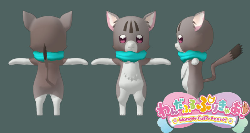 wonderful_precure_mayu_cat_mod