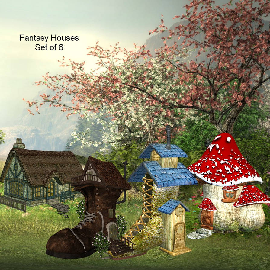 Deviantart Houses Fantasy Houses by oldhippieart on DeviantArt