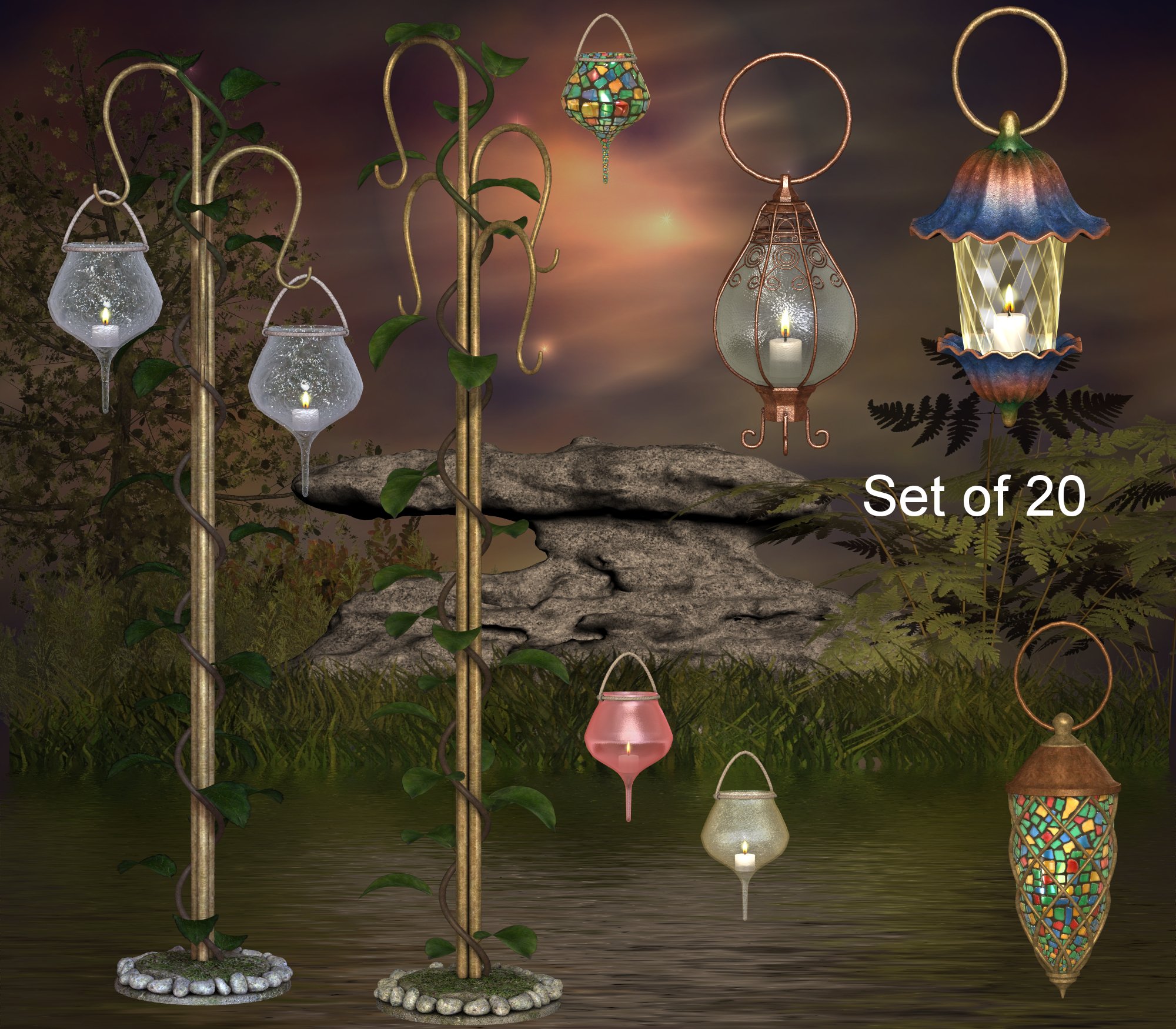 Fairy Lights by oldhippieart on DeviantArt