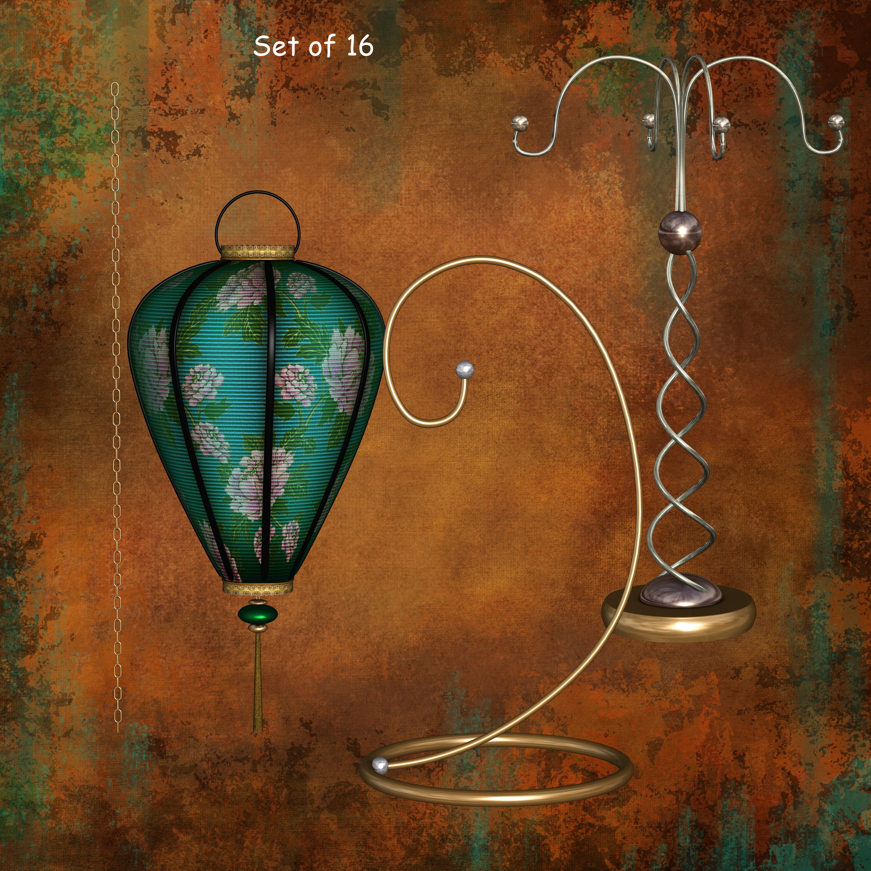 Hangers and Paper Lanterns by oldhippieart on DeviantArt