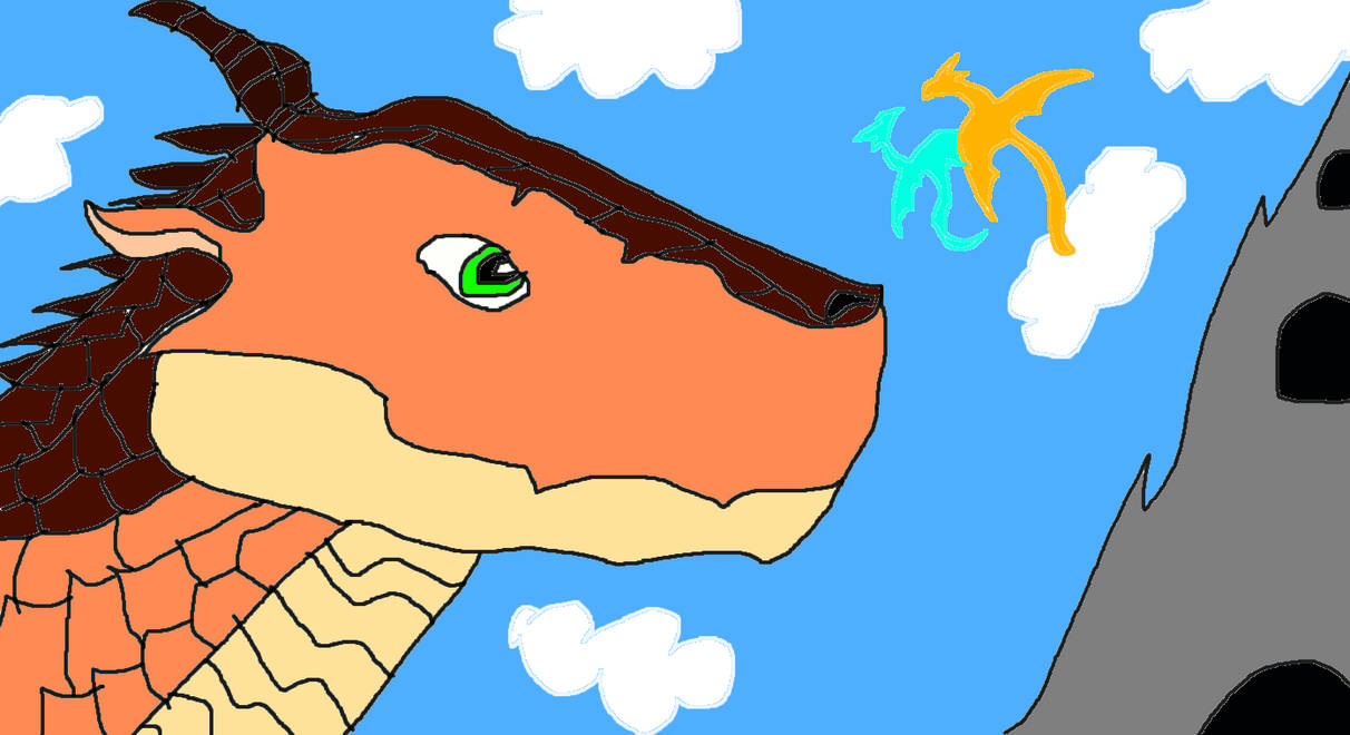 Clay ( Wings of Fire ) by ZeiraWolf on DeviantArt
