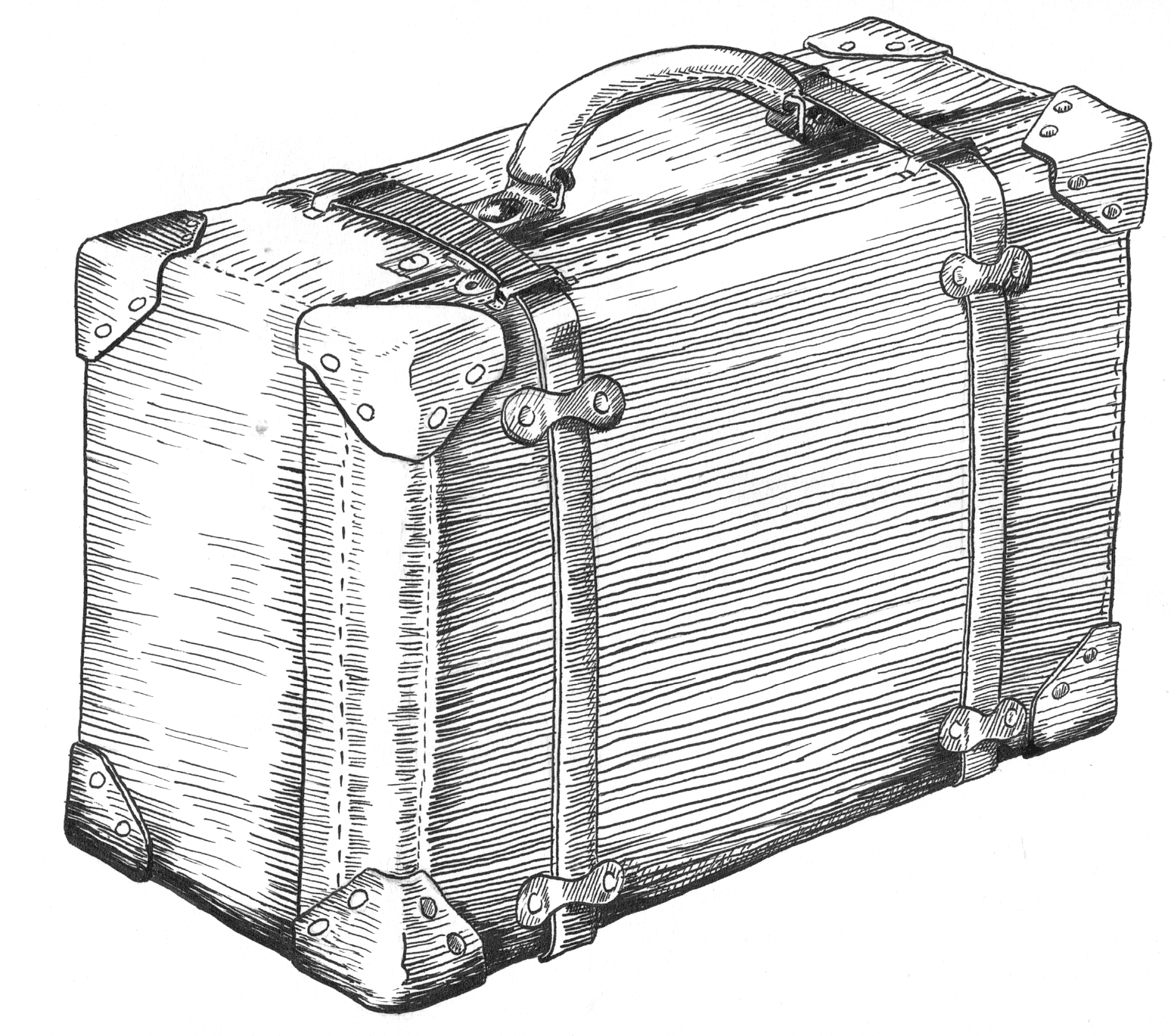 Suitcase Illustration by AshJG on DeviantArt