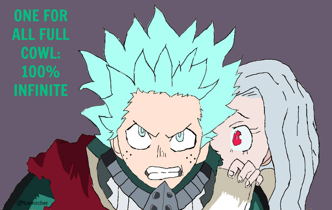 Deku, One For All Full Cowl 100% Infinite by Lightguardian79 on DeviantArt