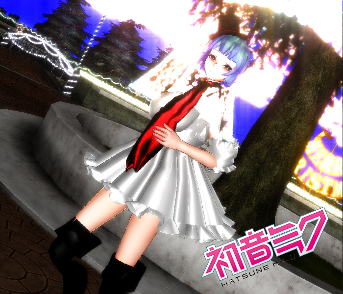 MMD Secret Santa Model - Snowgirl Miku [DL LINK]