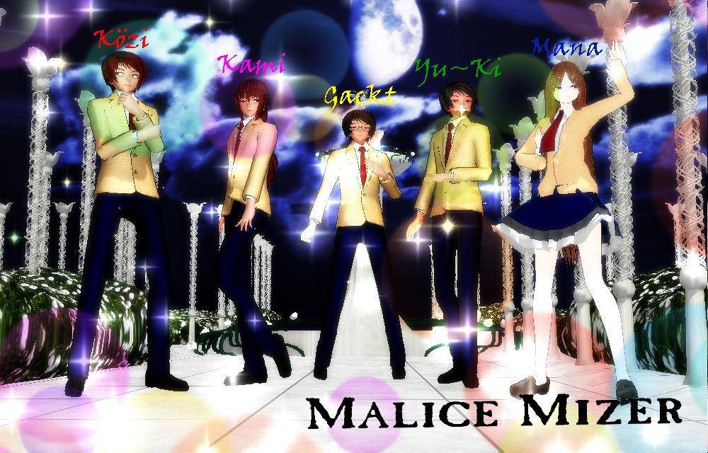 MMD - Camui Gakuen Models [DL LINK]