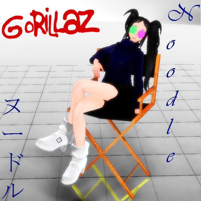 MMD x Gorillaz - Noodle (Saturnz Barz) [DL-LINK]